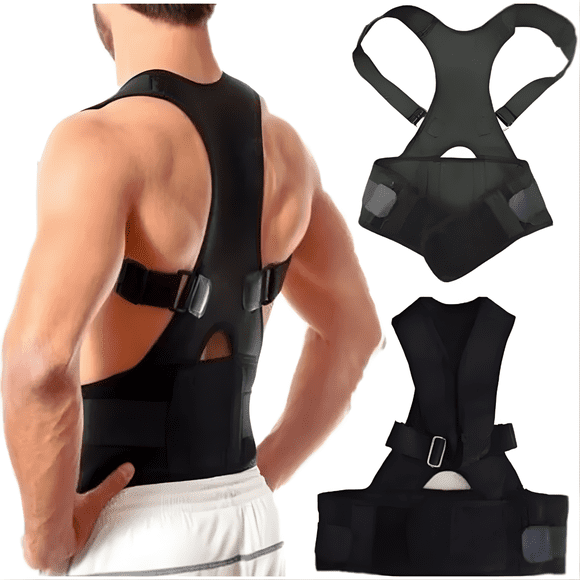 Corrector De Postura Espalda Ajustable Soporte Lumbar Unisex
