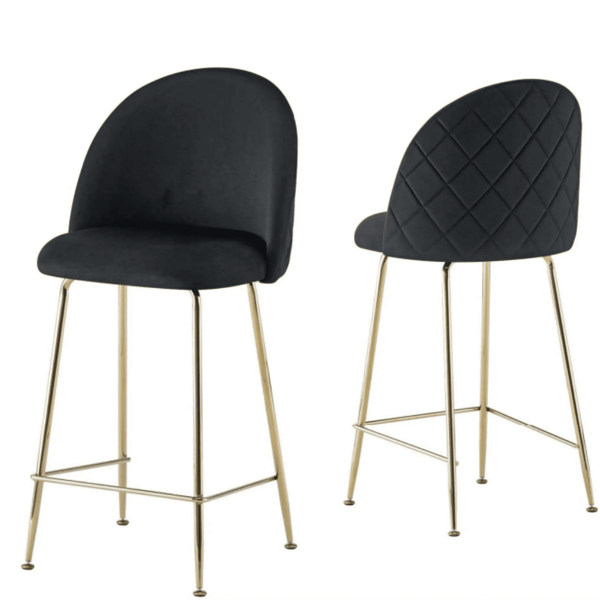 Habita2 Chile - Pack 2 Taburete Deluxe 66 - Negro