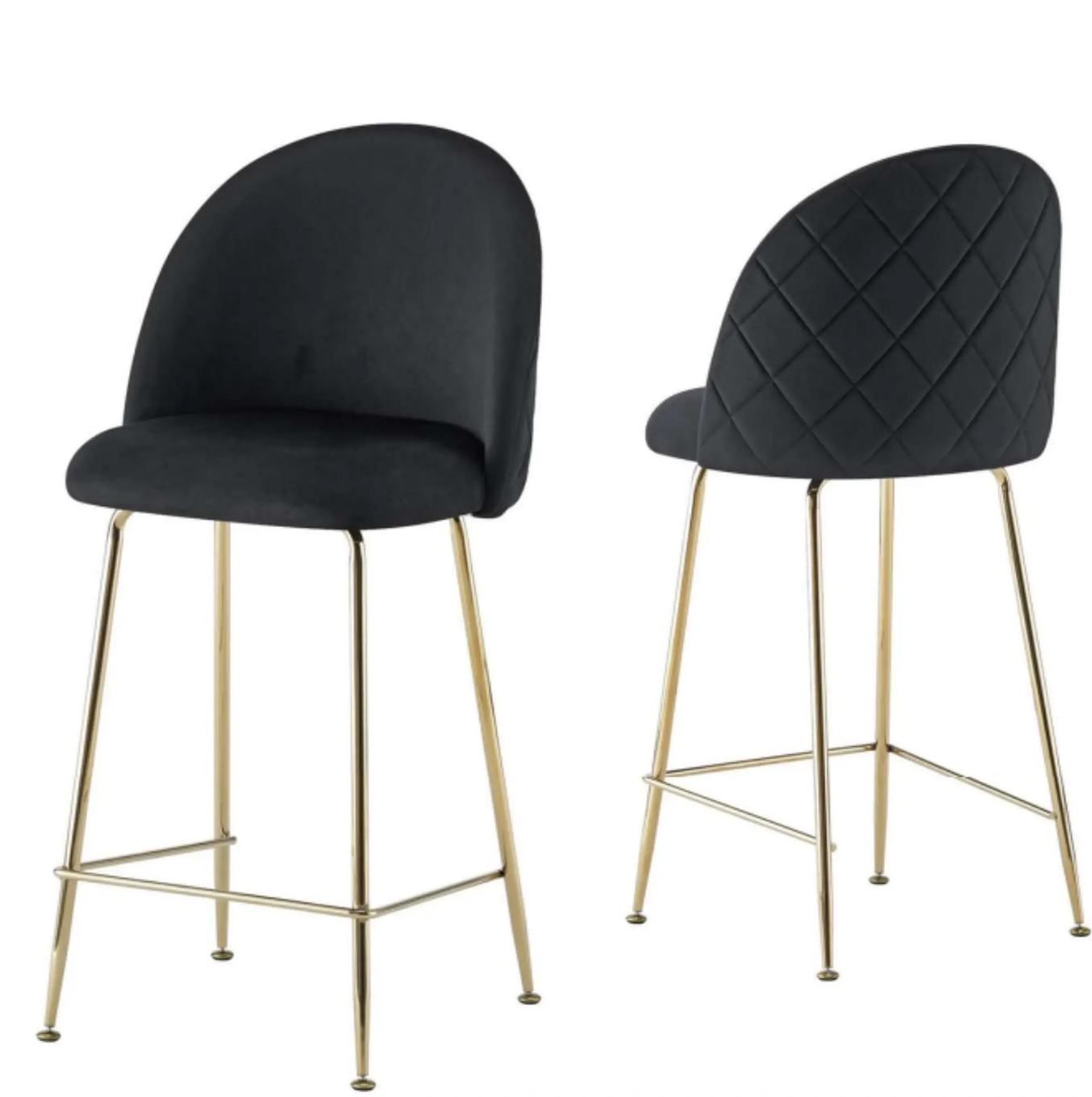 Habita2 Chile - Pack 2 Taburete Deluxe 66 - Negro