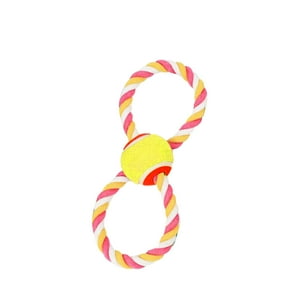 Homewell - Cuerda Con Pelota Cruzada Para Mascotas