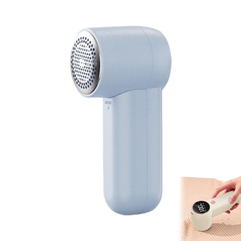 Unbrand - Fabric Shaver,Rechargeable Lint Remover For Clothes,Rechargeable Electric Lintremover,Bobble Remover Sweater Pill Removershaver With Digital Display & 3-Speed Adjustment For Furniture Couch Blanket