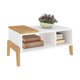 thumbnail image 1 of Mesa De Centro Bristol Blanco/Natural, 1 of 4
