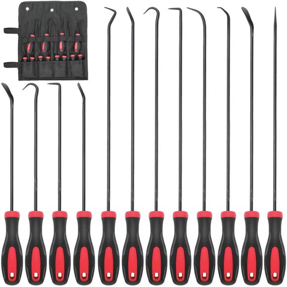 Juego Keze de 12 Piezas Pick and Hook para Reparación Automotriz