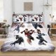 thumbnail image 1 of iron man Quilt Duvet Cover Set Pillow case Print3-Piece Bedding Set (1 Duvet Cover + 2 Pillow Shams), 1 of 3
