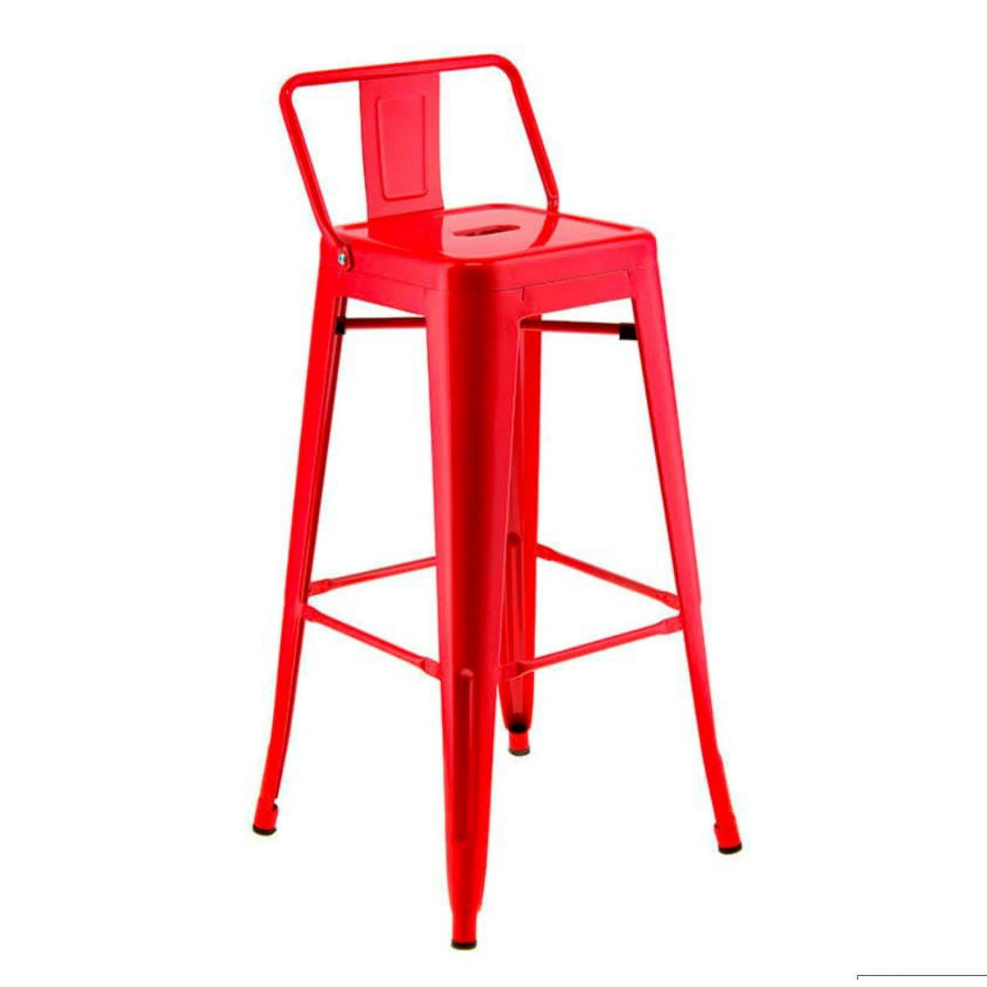 Moadchile - Taburete Tolix 64cm Rojo