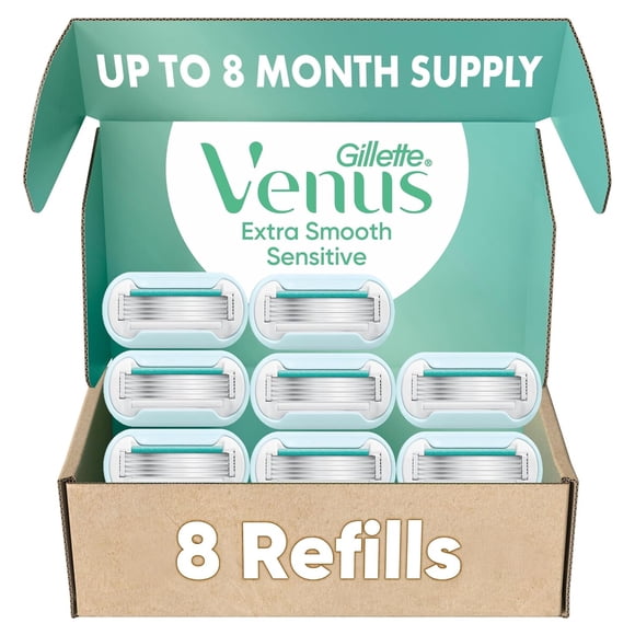 Gillette Venus Extra Smooth Womens Razor Refills 8 Count, 5