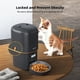 thumbnail image 3 of Dispensador Automático De Comida Para Gatos 4l Cronometrado De 1 A 6 Comidas, 3 of 5