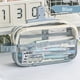 thumbnail image 1 of Ita Bag Pencil Case Handheld Double Layer Clear Pencil Pouch Storage Pouch For Stationery School,Office,Organizer Cosmetics, 1 of 3