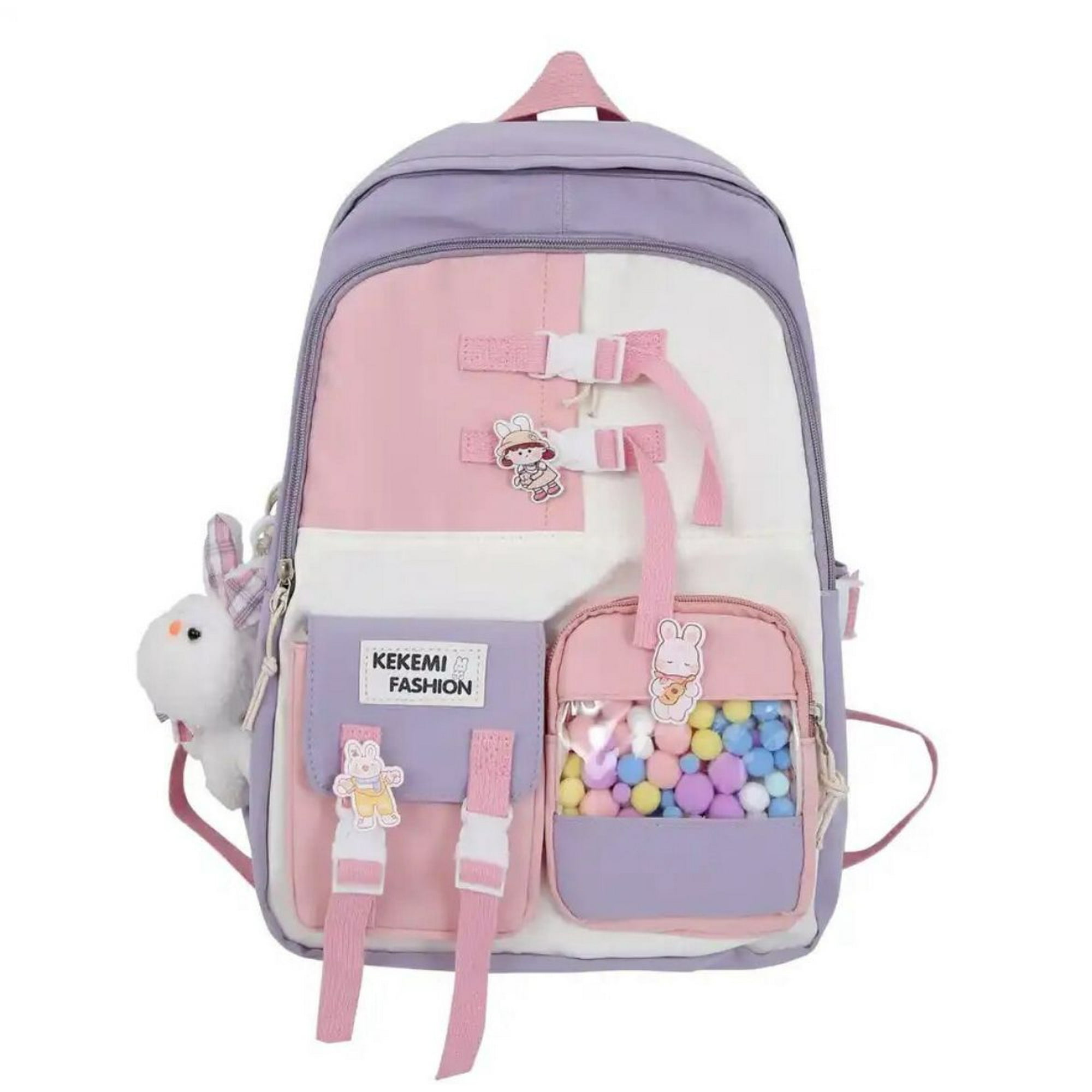 Mochila Bolso Escolar Kawaii Estilo Coreano Gran Capacidad Impermeable