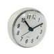 thumbnail image 2 of Reloj de pared colgante silencioso, reloj de con , antivaho, resistente para sala de , comedor, oficina, , Blanco, 2 of 5