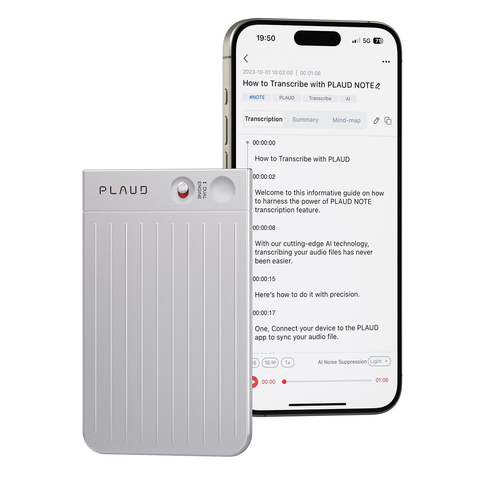 Grabadora De Voz Plaud Note 64 Gb