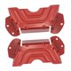 thumbnail image 4 of 2 Piezas De Cubierta Para Correa De Cubierta, Accesorios Para Herramientas De Jardinería, Repuesto 783-06424A-0637, Color Rojo, 4 of 5