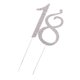 thumbnail image 2 of Glitter Cristal Rhinestone Números Aniversario Cumplea?os Cake Topper 18, 2 of 4
