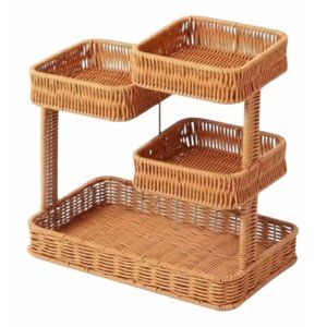 Genérico - Canasto Decorativo Organizador Multinivel Artesanal Jhn
