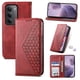 thumbnail image 4 of Funda Flip FOXDOCK para Xiaomi Redmi 15 5G , Estilo Billetera con Diseño Rombo, Correa de Mano y Soporte, Uso Diario, 4 of 6