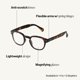 thumbnail image 2 of Gafas de lectura IZIPIZI #C Tortuga +3.0, 2 of 9