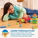 thumbnail image 3 of Set de juego Building Blocks Battat Bristle Blocks de 50 piezas para 2 años o más, 3 of 5