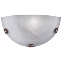 Bp Iluminación - Aplique Alabastro Capri Iii 1X E27 30 Cm S/Amp