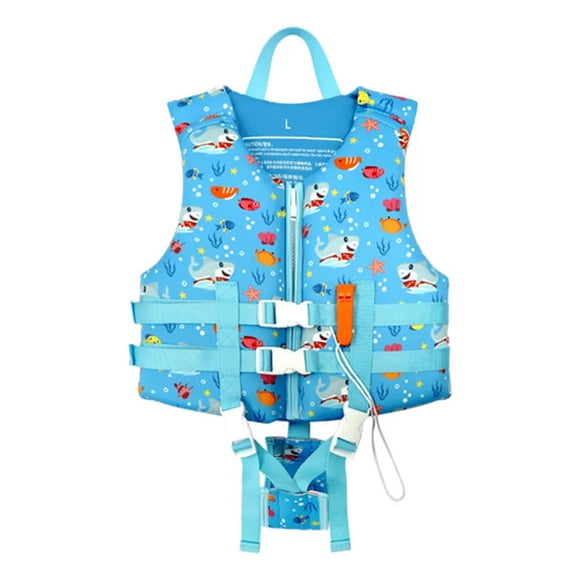 Chaleco Salvavidas Infantil Ajustable Tiburon Pool24k