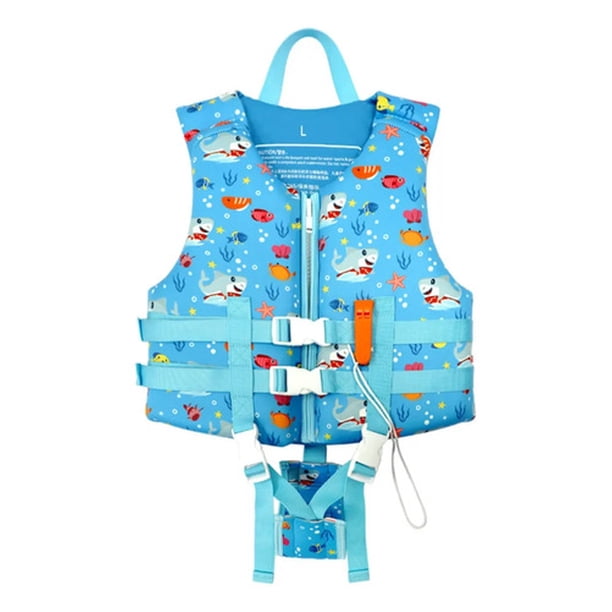 Chaleco Salvavidas Infantil Ajustable Tiburon Pool24k