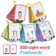 thumbnail image 1 of 220 Sight Words Cards For Kids Vocabulary Building Montessori Learning Tools, High-frequency Words Flash Cards For Early Childhood Education Home School Training Aids Toys, 1 of 2