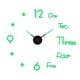 thumbnail image 1 of Pegatinas De Reloj De Pared Sin Marco Luminoso Reloj De Pared Silencioso Grande Para Dormitorio, 1 of 3