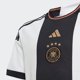 thumbnail image 3 of Camiseta adidas Germany 22 Home para niños blanca talla L, 3 of 4