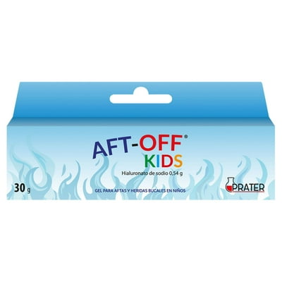 Gel Para Aftas Y Heridas Bucales Para Niños 30 G Aft-Off