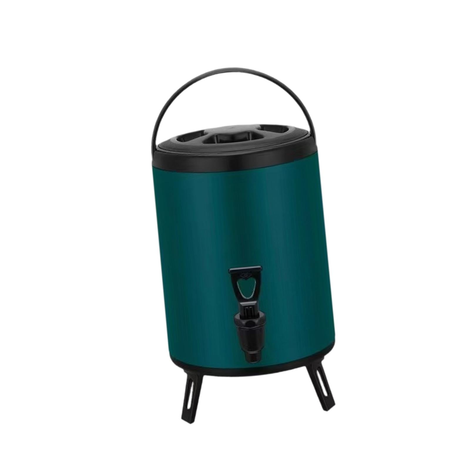 Bothyi - Dispensador De Bebidas Frías Y Calientes Dispensador De Bebidas Aislado Para Jardines De Infancia Al Aire Libre 10l Verde