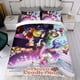 thumbnail image 4 of Los Siete Pecados Capitales Conjunto de sábanas temático, trío de piezas, cómodo y amigable con la piel, diseño único, regalo de decoración para el hogar para familiares, amigos y fans,135cm *200cm, 4 of 6