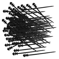 Magideal - 100 Bridas Universales De Nailon Para Cables, Herramienta Para Bridas, Autoblocantes, Multiusos, Accesorios Profesionales, Clips De Sujeción Fijos 08X28Cm Con Hebilla