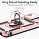 thumbnail image 2 of Estuche GANGXUN para Samsung Galaxy A02S, soporte giratorio 360°, estilo mecánico y magnético, 2 of 5