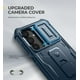 thumbnail image 3 of Funda Dexnor para Samsung Galaxy S25 con funda de cámara, color azul marino, 3 of 3