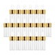 thumbnail image 1 of 20 Piezas Botellas Cuentagotas De Vidrio Vacías Contenedores Para Aceites Perfumes Líquidos Oro 3ml, 1 of 5