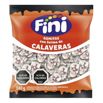 Gomitas Calabera Sabor Frutilla 240 G Fini