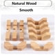 thumbnail image 4 of Wooden Kongming Lock,3D Brain Teaser Puzzle,Office Decompression Puzzle For Adult, Desktop Intelligence Gift For Kids (Flower), 4 of 4