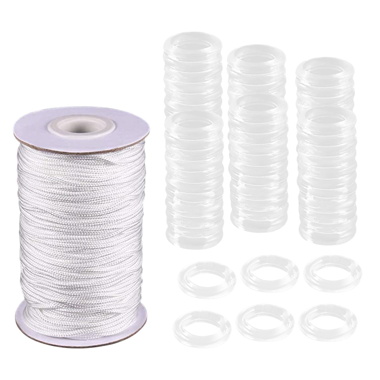 Bothyi - Cordón De Repuesto Para Persianas Romanas De 55 Yardas Para Manualidades De Reparación De Persianas Romanas.