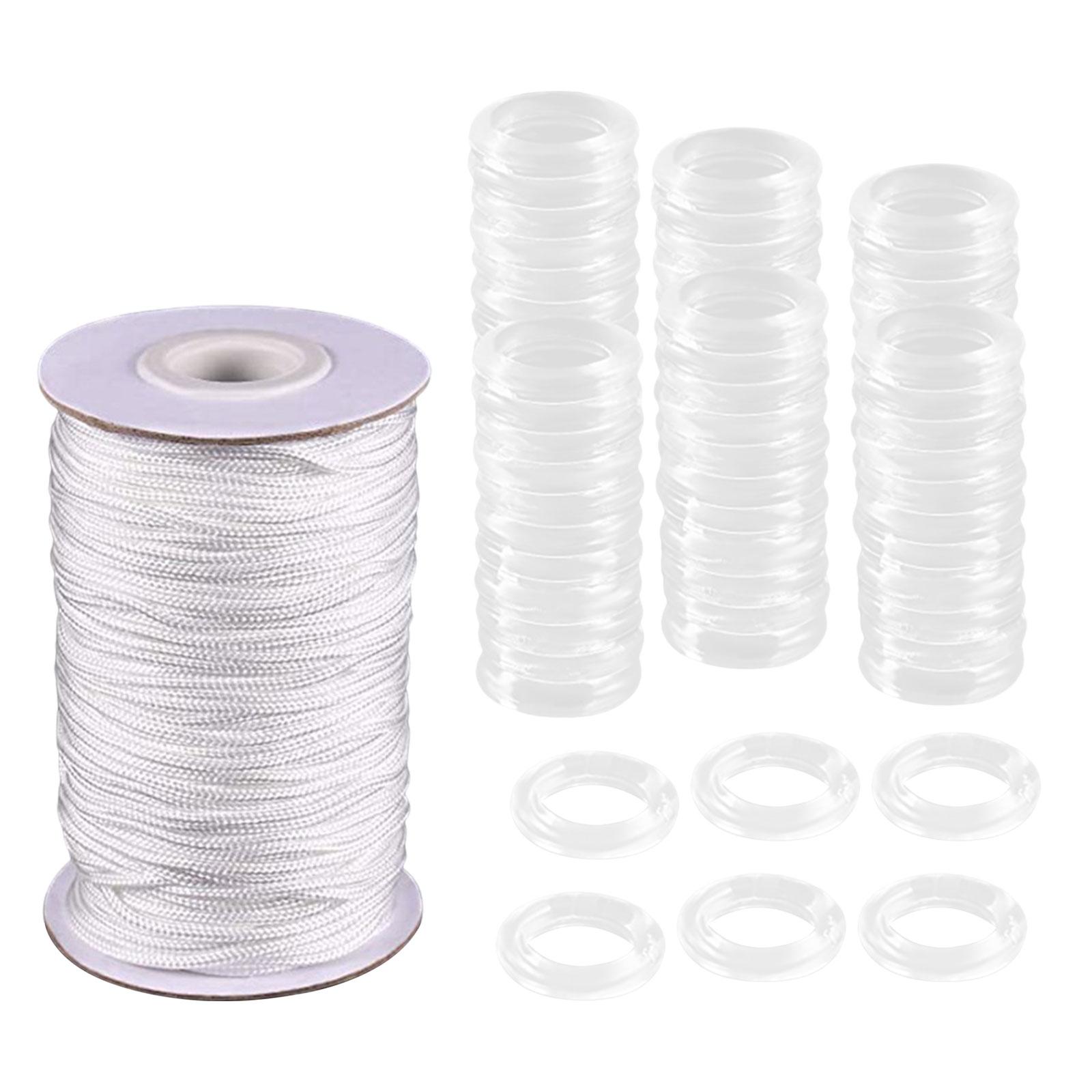 Bothyi - Cordón De Repuesto Para Persianas Romanas De 55 Yardas Para Manualidades De Reparación De Persianas Romanas.