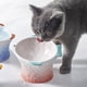 thumbnail image 4 of Cuenco de cerámica para gatos, utensilios para proteger las vértebras cervicales, olla para comer comida para gatos, cuenco para gatos con peces de colores, 4 of 5