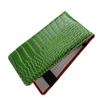 Ioensy - Soporte De Tarjeta De Puntuación De Golf De Cuero Pu Profesional Duradero Portátil Para Hombres Mujeres Verde Oscuro