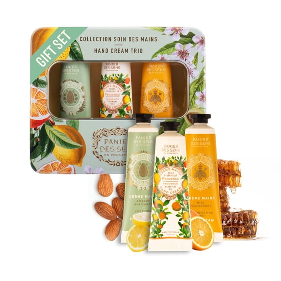 Set de cremas de manos mini Panier des Sens 3 x 30 ml regalo