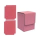 thumbnail image 5 of Caja de baraja de cartas grande para coleccionar cartas con separadores Estuche de baraja de cartas Juego coleccionable Rosa, 5 of 5