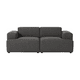 thumbnail image 2 of Sofa Gaspar 2 Cuerpo Gris Oscuro, 2 of 3