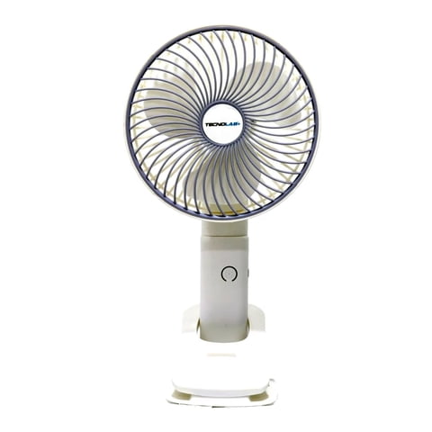 Tecnolab - Ventilador De Escritorio Clip Recargable Multifuncional - Ps