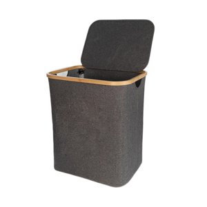 Bothyi - Cesto Para La Ropa Con Asas Fáciles De Transportar Cesto Para La Ropa Grande Para Lavandería Gris