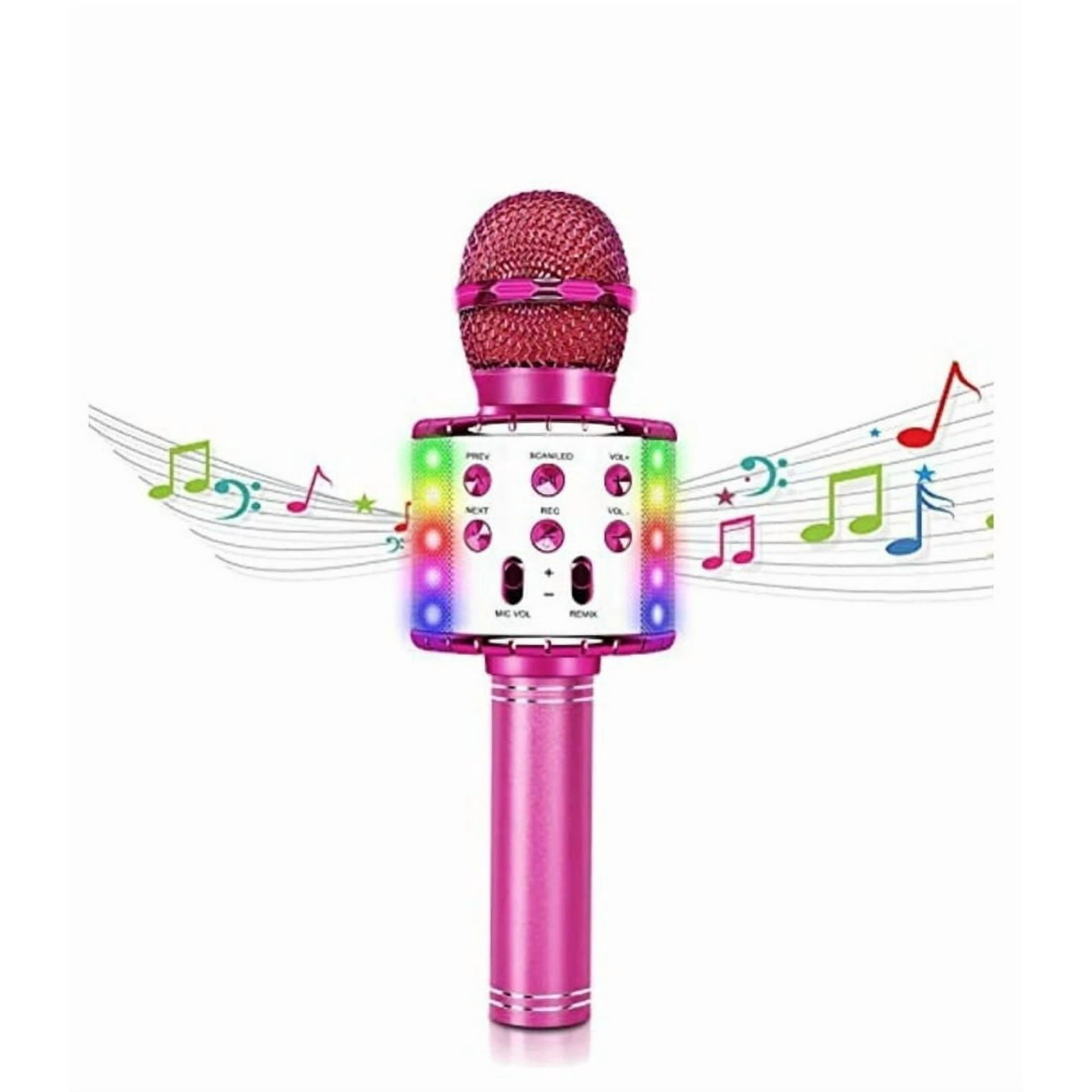 Atlas - Microfono Inalambrico Bluetooth Rosado