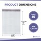 thumbnail image 2 of Sobres de burbujas BAYLUE 36 × 51 cm, paquete de 15 con cierre autoadhesivo, 2 of 7
