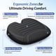 thumbnail image 3 of Cojín de asiento de coche ZIKEE de espuma viscoelástica para todas las estaciones para coche, 3 of 7