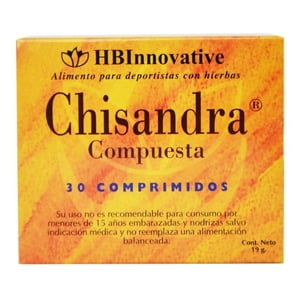 Hb - Energizante - Chisandra X 30 Comprimidos