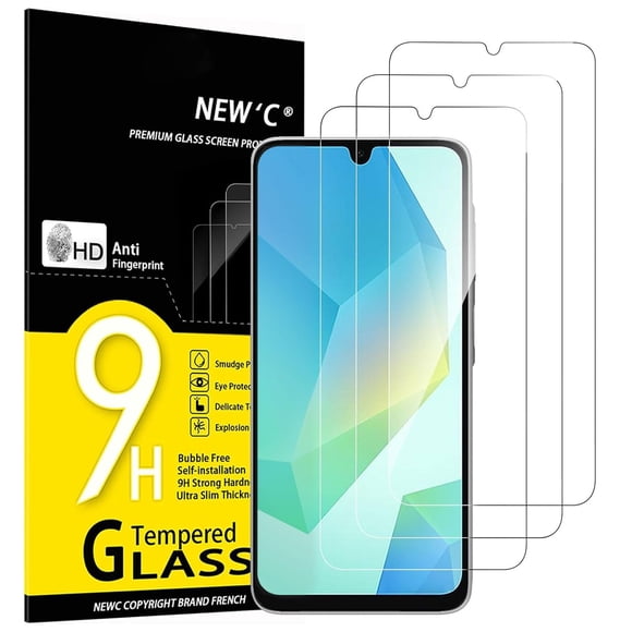 Protector de pantalla NEW'C para Galaxy A17/A16/A26 - Pack de 3